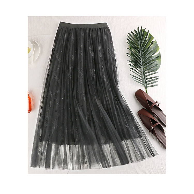 Chân váy ren Tutu ren thừng sang trọng hàng cao cấp VAY20 Free size