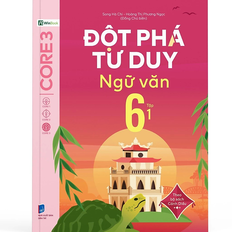 Sách - Đột Phá Tư Duy Ngữ Văn 6 Tập 1 (Theo Bộ Sách Cánh Diều) - Nhiều tác giả - NXB Dân Trí - WinBooks