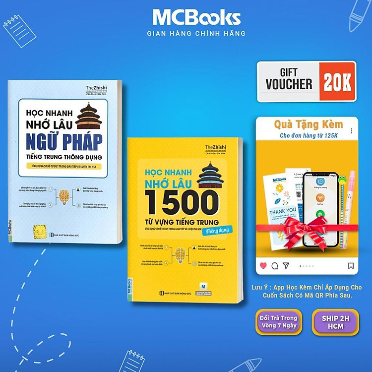 Học Nhanh Nhớ Lâu 1500 Từ Vựng Tiếng Trung Thông Dụng