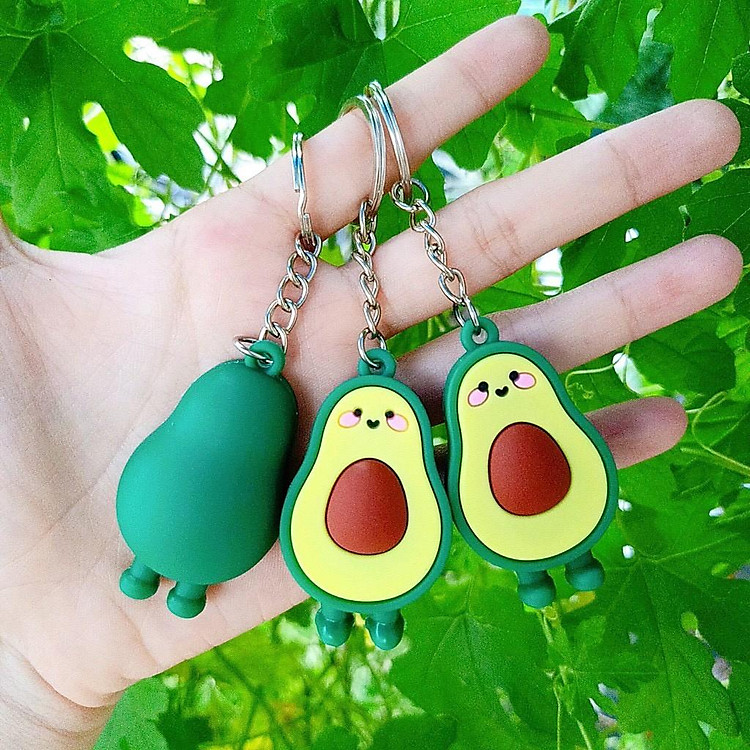 Móc Khoá Cute Hình Quả Bơ