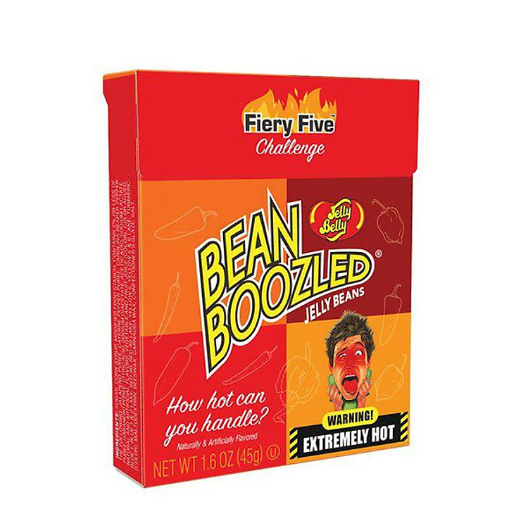 Kẹo thối Bean Boozled phiên bản Siêu Cay Fiery Five hộp 45gr