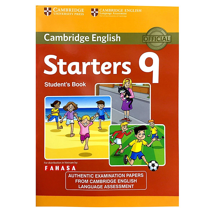 Sách Cambridge Young Learner English Test Starters 9: Student Book
