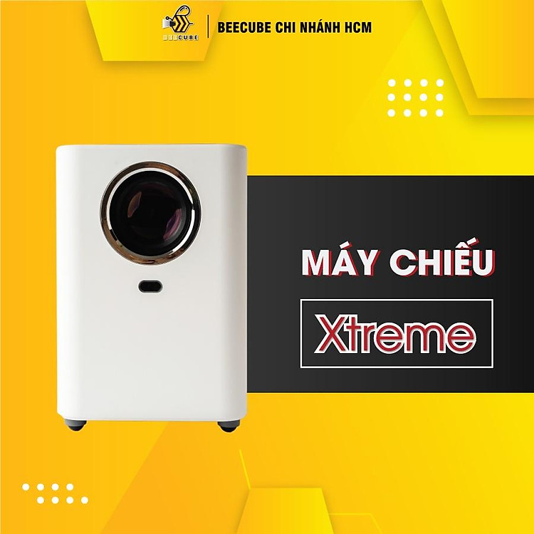Máy Chiếu Mini BeeCube Xtreme Hệ Điều Hành Android + Kết nối Điện thoại + Full HD 1080 - Hàng Chính Hãng