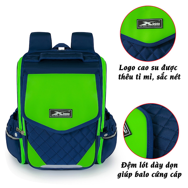 Ba lô học sinh chống gù Xbags Xb 3108 - Ảnh 2