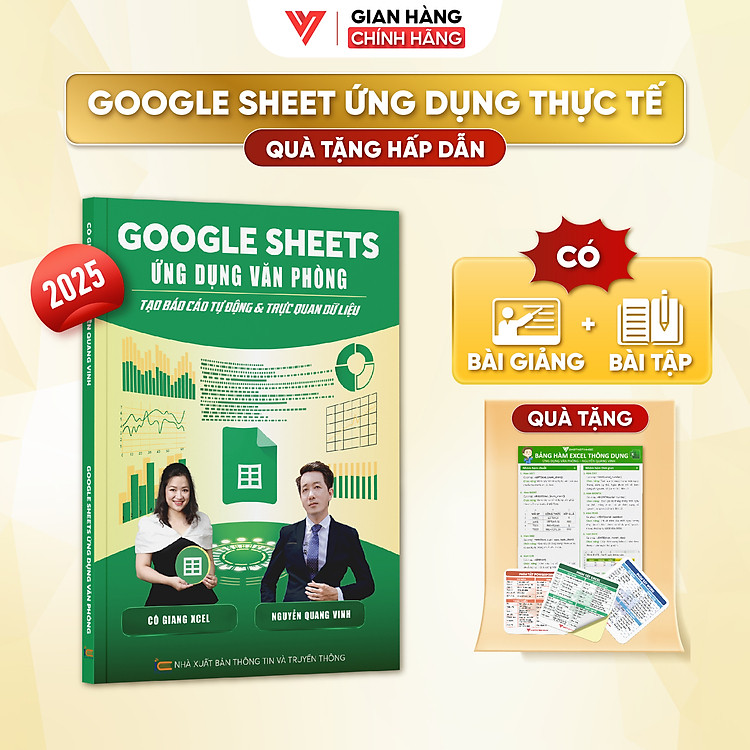 Google Sheets Ứng Dụng Văn Phòng Tạo Báo Cáo Tự Động Và Trực Quan Hóa Dữ Liệu