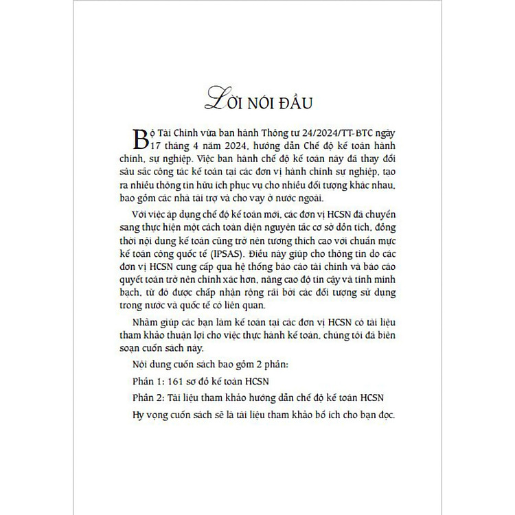 Hướng Dẫn Thực Hành 161 Sơ Đồ Kế Toán Hành Chính, Sự Nghiệp (Theo Thông Tư Số:24/2024/TT-BTC) - Ảnh 2