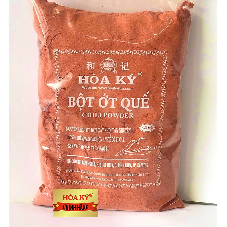 Bột ớt quế Hoà Ký 500gr