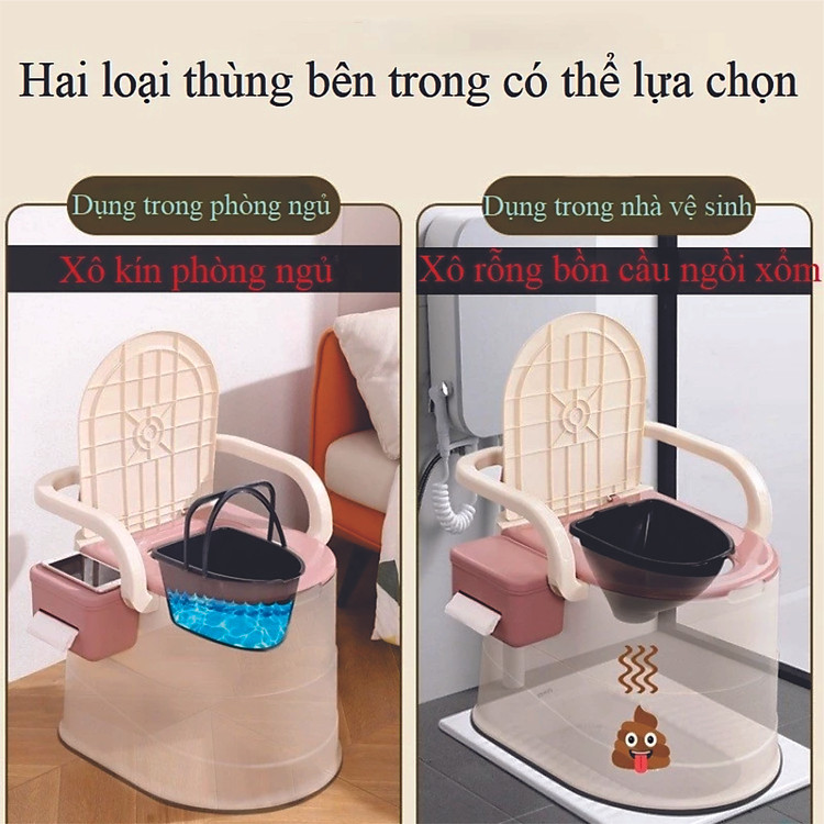 Tham Khảo tại ConCung: Bồn Cầu Di Động Đa Năng Có Tay Vịn , nhận ngay nhiều Ưu đãi