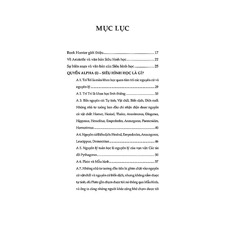 Siêu Hình Học (Metaphysics) - Ảnh 2