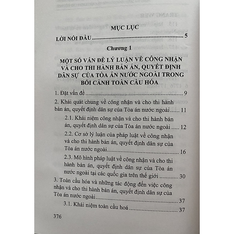 Công Nhận và Cho Thi Hành Bản Án, Quyết Định Dân Sự Của Tòa Án Nước Ngoài Trong Bối Cảnh Toàn Cầu Hóa và Khuyến Nghị Cho Việt Nam - Ảnh 6