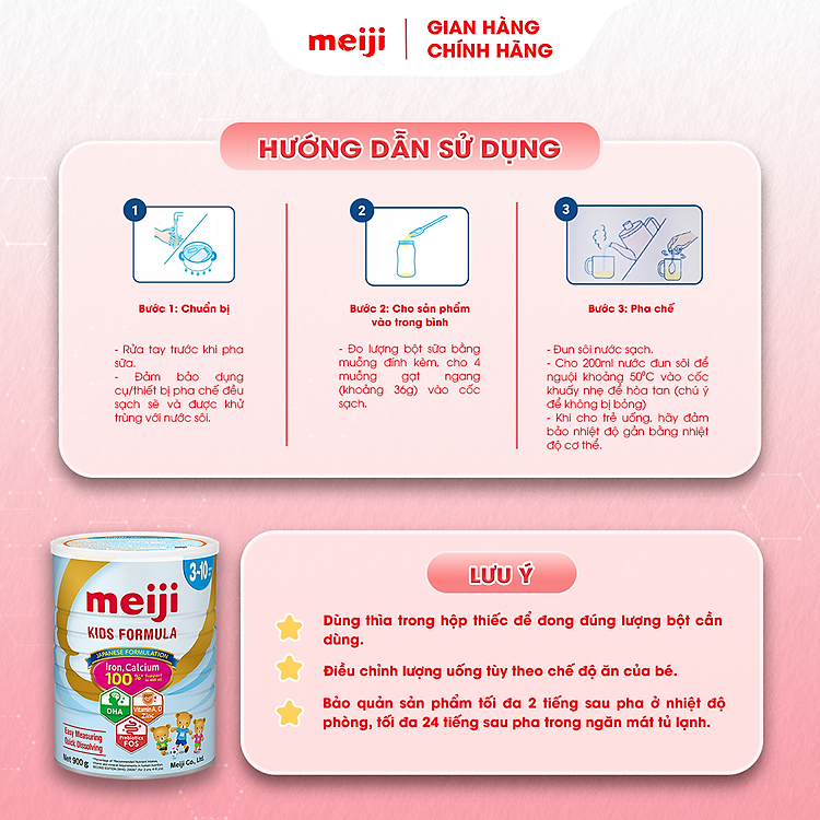 Nơi mua Thực phẩm bổ sung Meiji Kids 900g Tin cậy Giá tốt - Hình ảnh 5