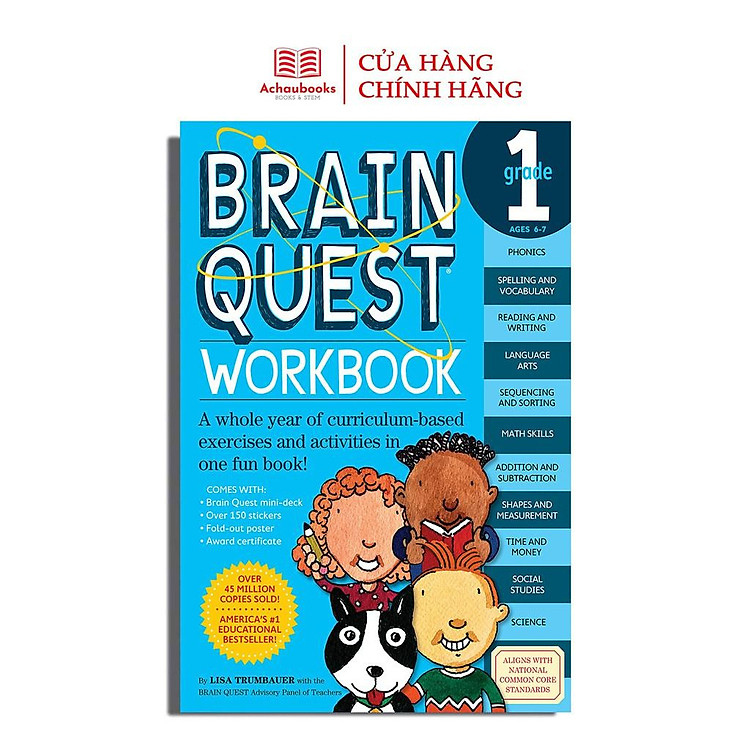 Braint Quest WorkBook Grade 1 (6 – 7 tuổi)