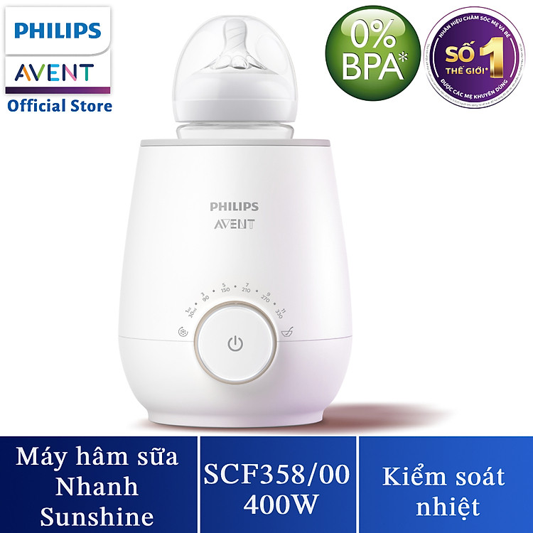 Tham Khảo tại ConCung: Máy hâm sữa siêu tốc Philips Avent , nhận ngay nhiều Ưu đãi