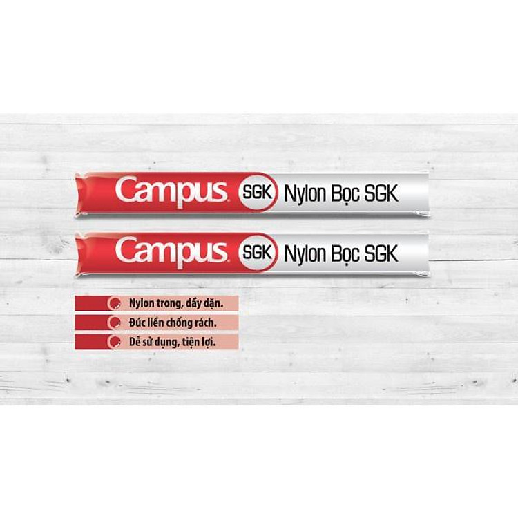 Cuộn Bọc Sách Nylon Campus NC-BOK-10-3