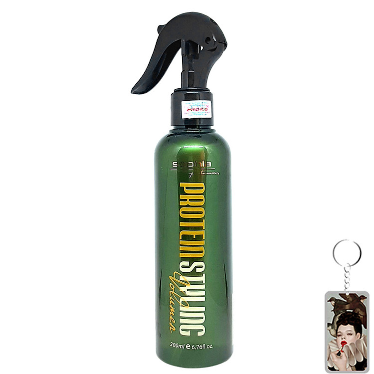Xịt phồng chân và giữ nếp tóc Sophia Platinum Protein Styling Volumer Hàn Quốc 200ml tặng kèm móc khóa