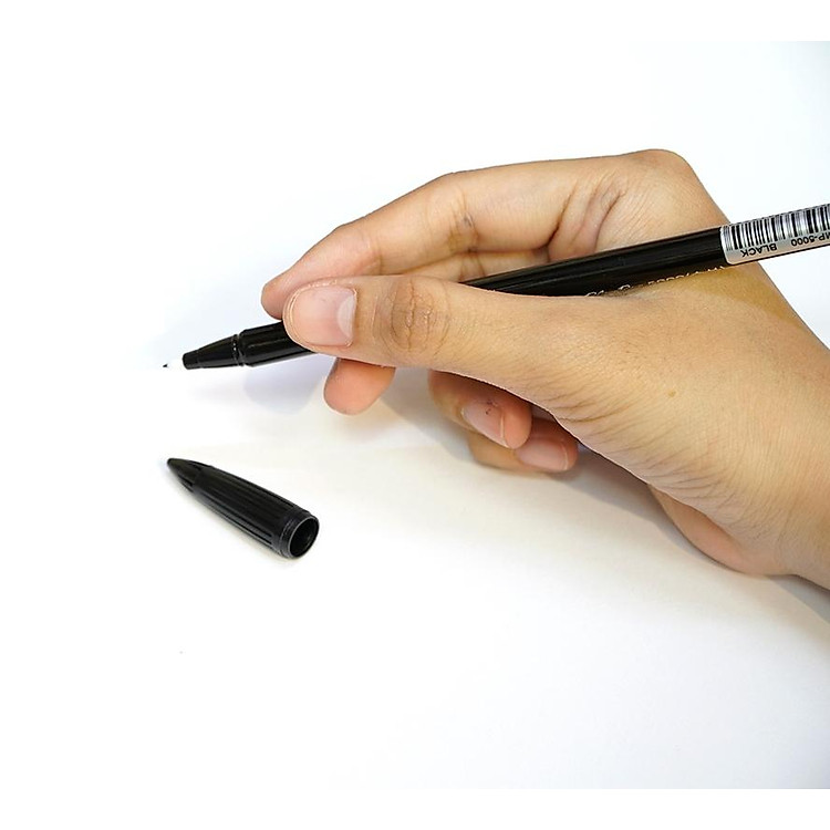 Bút Lông Kim Crown CMP-5000 - Mực Đen - Ảnh 4