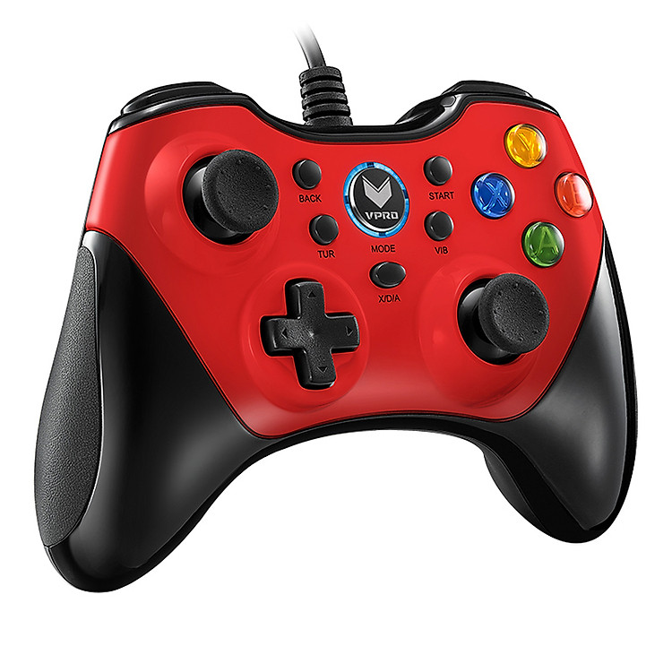 Tay Cầm Gamepad Có Dây Rapoo V600 - Hàng Chính Hãng
