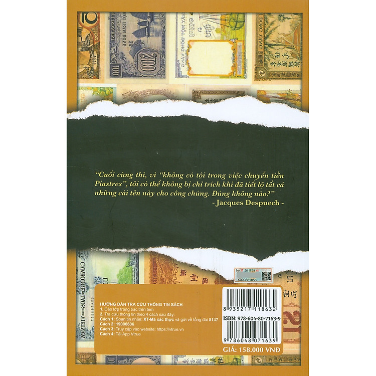 Đông Dương Cuộc Chiến Tiền Tệ 1946-1954 - Le Trafic De Piastres - Ảnh 5