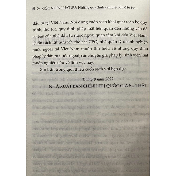 Góc Nhìn Luật Sư: Những Quy Định Cần Biết Khi Đầu Tư Vào Việt Nam - Ảnh 5