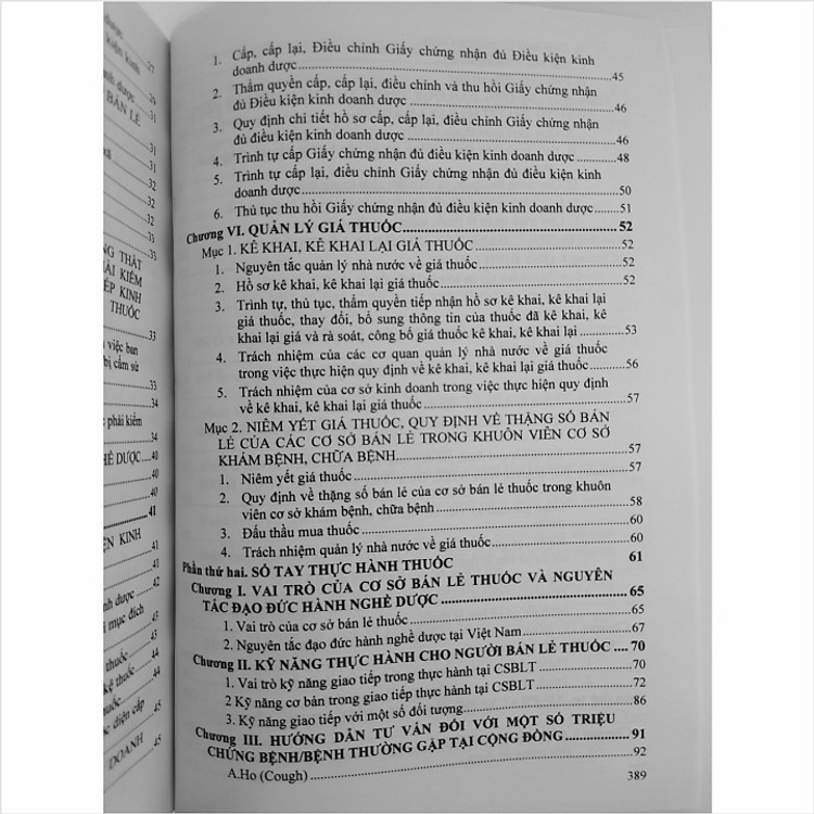 Sổ Tay Thực Hành Tại Các Cơ Sở Bán Lẻ Thuốc - Ảnh 5