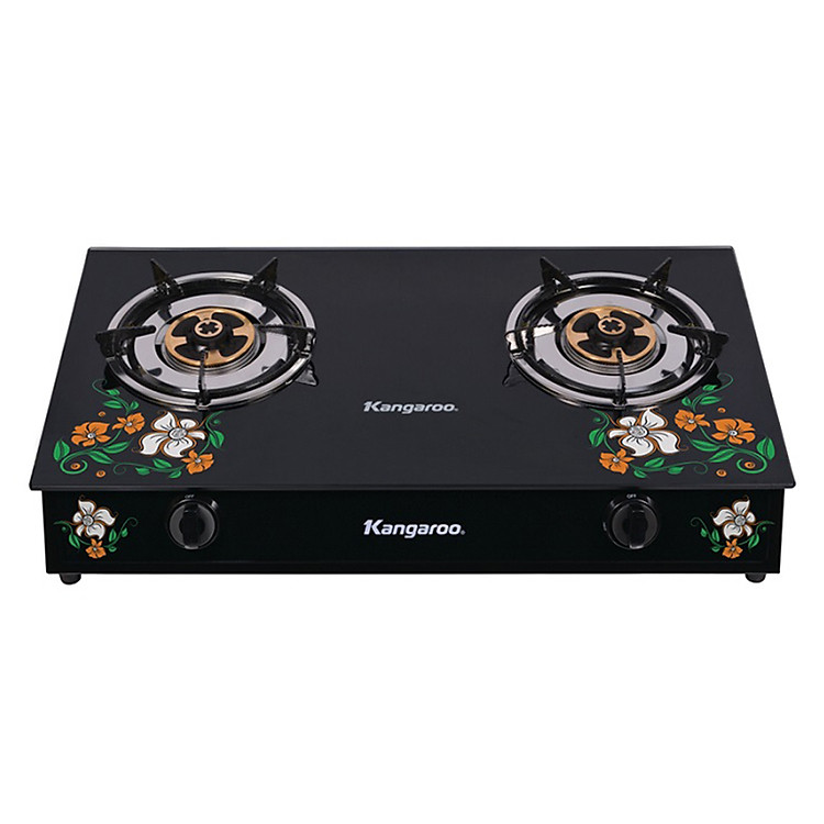 Bếp Gas Đôi Mặt Kính Kangaroo KG503 - Hàng chính hãng