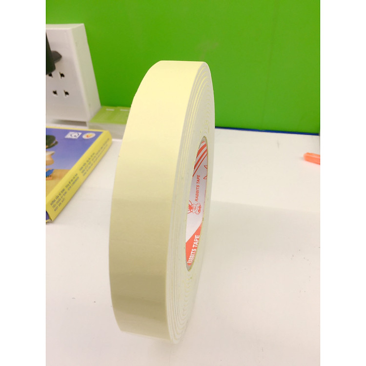 Bộ Băng Keo 2 Mặt Lớn (5 cuộn)