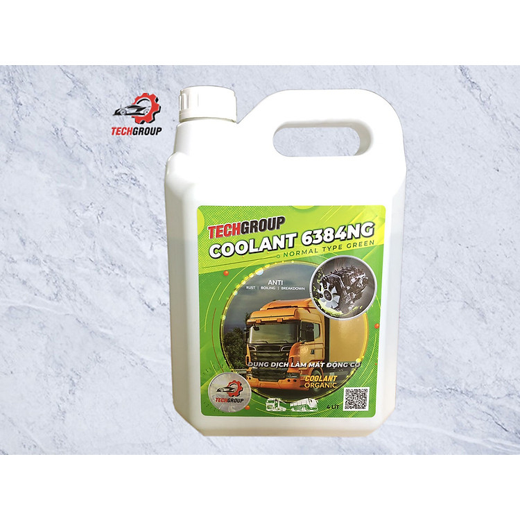 Nước làm mát động cơ Techgroup 6384 4 Lít