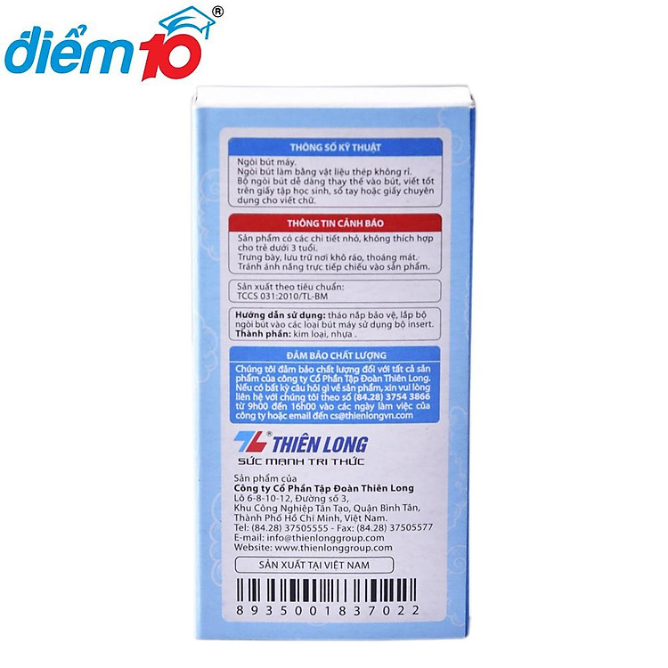 Ngòi Bút Máy Điểm 10 TP-FPN08/KIT - Ảnh 4