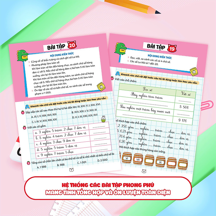 Vở bài tập Toán tăng cường lớp 3 tập 2 - Ảnh 7