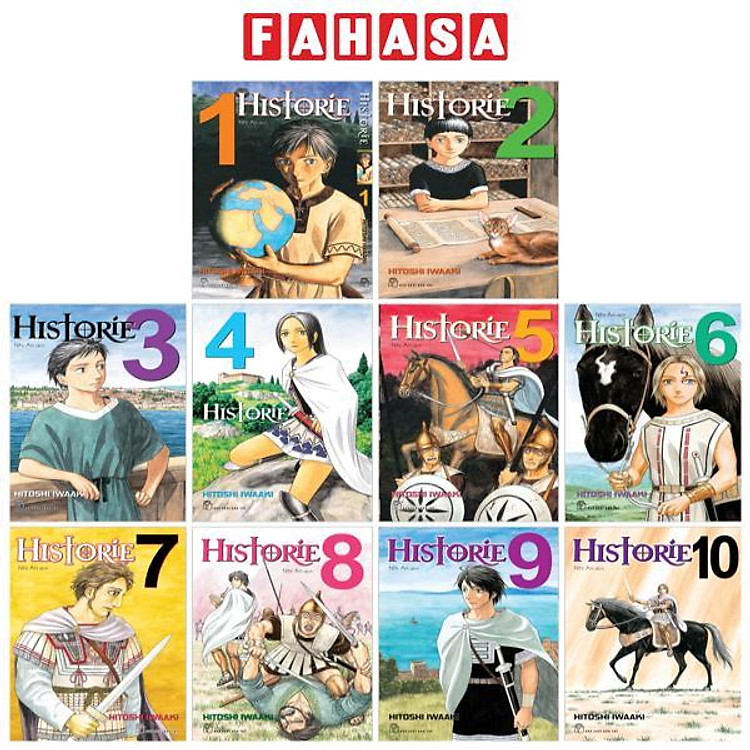 Combo Manga - Historie: Tập 1 - 10 (Bộ 10 Tập)