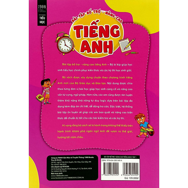 Bài Tập Bổ Trợ Nâng Cao Tiếng Anh 3 - Tập 1 - Ảnh 2