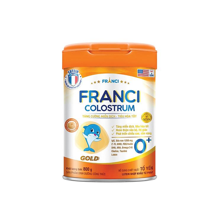 Tìm mua tại Avakids:Nơi Sữa công thức FRANCI COLOSTRUM GOLD 800g, tràn ngập Khuyến mãi, Ưu đãi