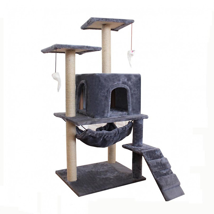 Cat tree - Trụ cào móng cho mèo - Nhà cây cho mèo (giao ngẫu nhiên)