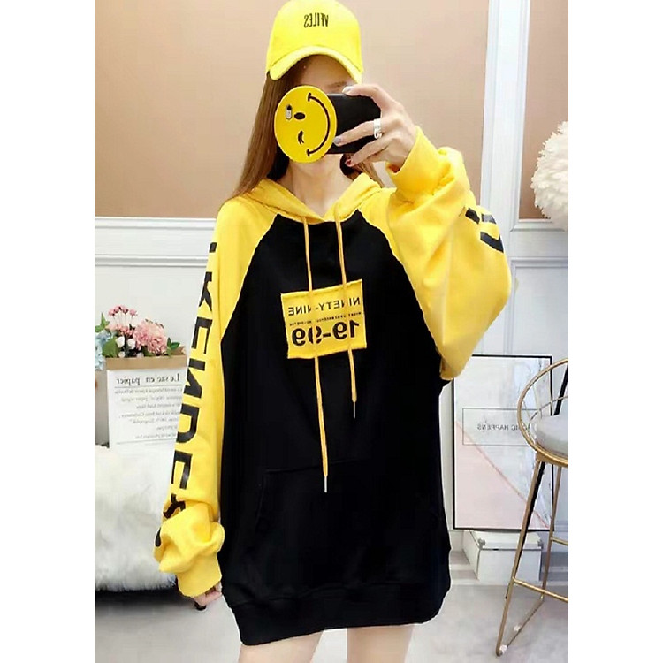 Áo hoodie nữ 1999 freesize phong cách mới lạ