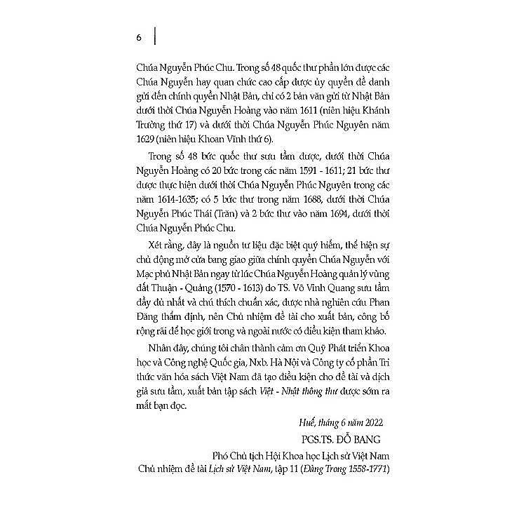 Việt Nhật Thông Thư - Các Bức Quốc Thư Bang Giao Giữa Chính Quyền Đàng Trong Với Nhật Bản Thế Kỷ XVI - XVII - Ảnh 4