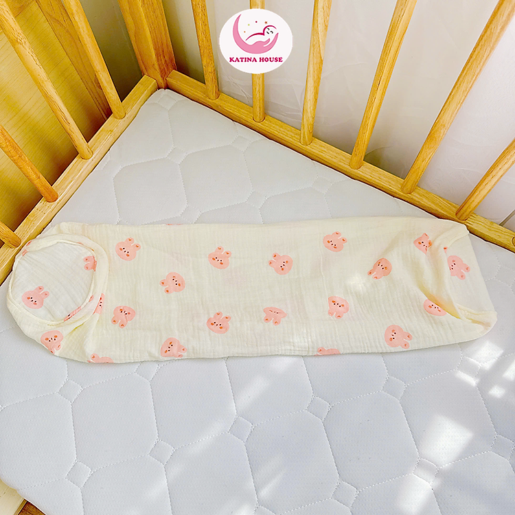 Mua tại Lazada: Vỏ áo gối ôm Katina House Thỏ hồng Chính hãng, giá tốt