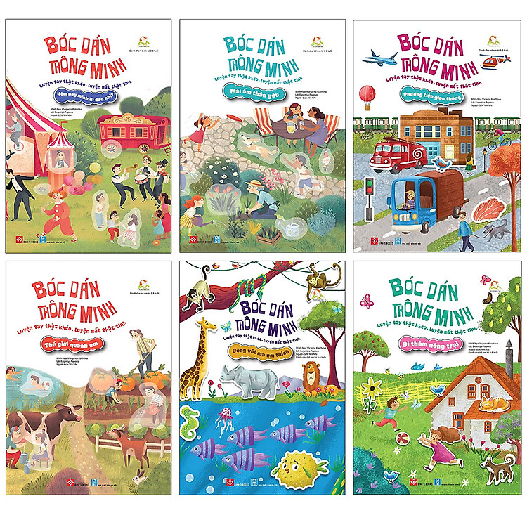 Bóc Dán Thông Minh – Luyện Tay Thật Khéo, Luyện Mắt Thật Tinh