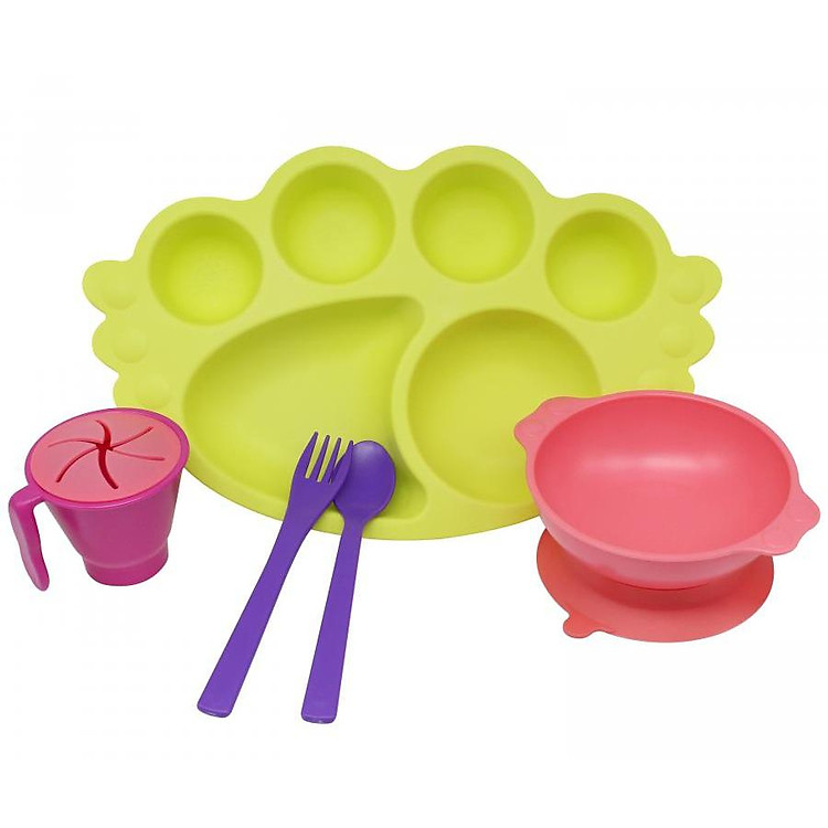 Mua Bộ khay ăn dặm an toàn UINLUI Chính hãng Giá tốt - Hình ảnh 2