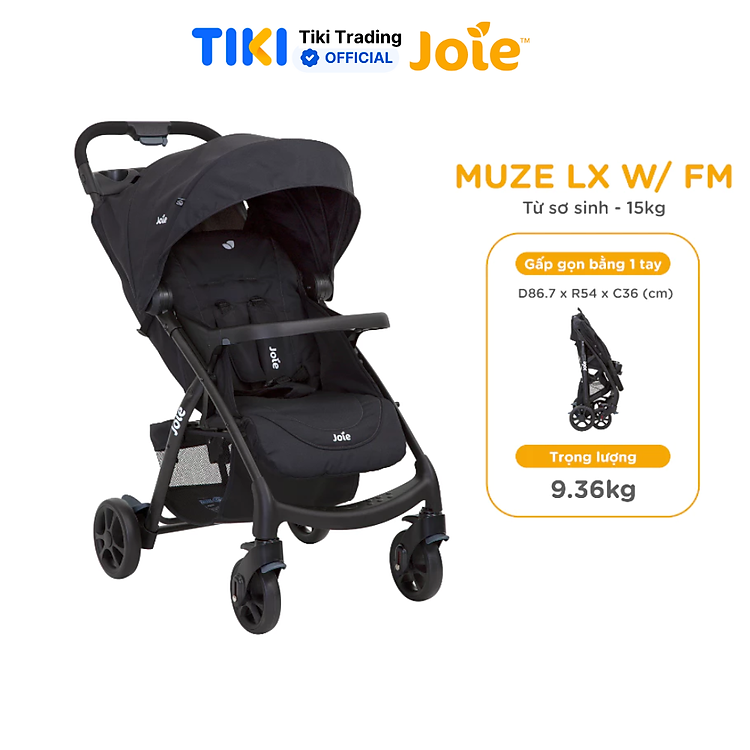 Xe đẩy trẻ em Joie Muze LX Chính hãng Ưu đãi