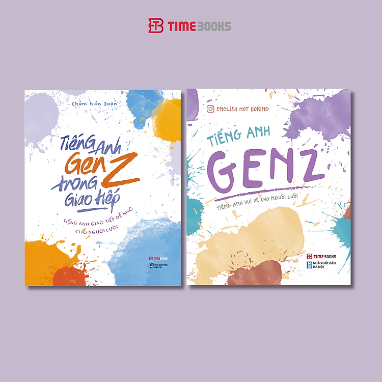 Combo 3 cuốn sách Tiếng Anh GenZ + Tiếng Anh Genz Trong Giao Tiếp + Bứt Phá Vốn Từ, Nâng Trình Diễn Đạt Ielts