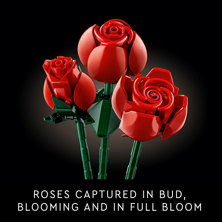 LEGO 10328 Bó hoa hồng cho người lớn Chính hãng Tiết kiệm - Hình ảnh 5