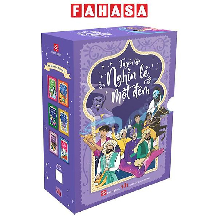 Boxset Tuyển Tập Nghìn Lẻ Một Đêm (Hộp 6 Cuốn)