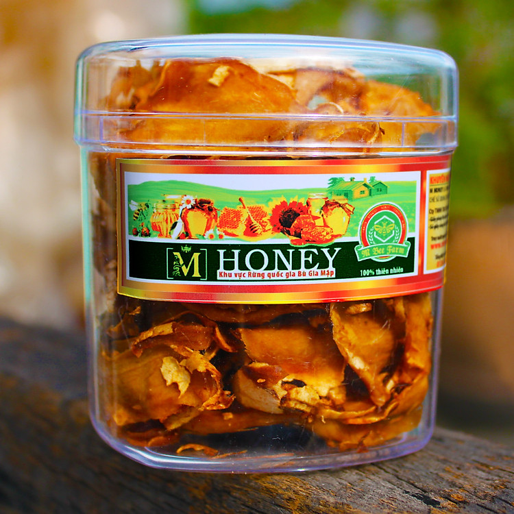 Mứt Gừng Huyết Sấy Mật Ong Rừng - Làm ấm cơ thể, thải độc tố, phòng cảm lạnh (150g)