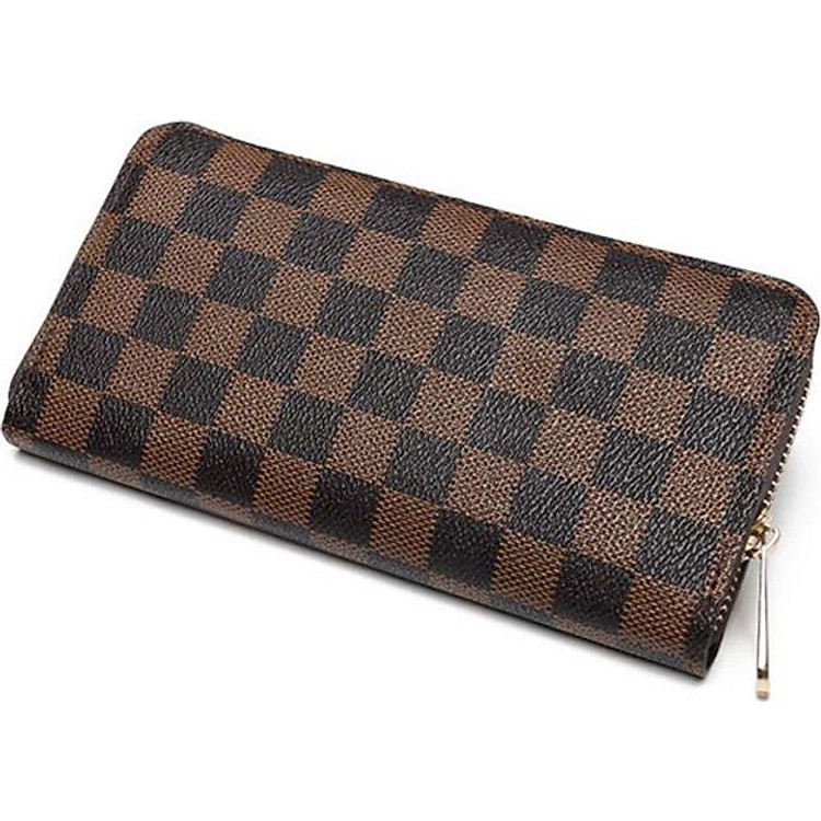 Ví cầm tay nam Kẻ caro mang phong cách lịch lãm