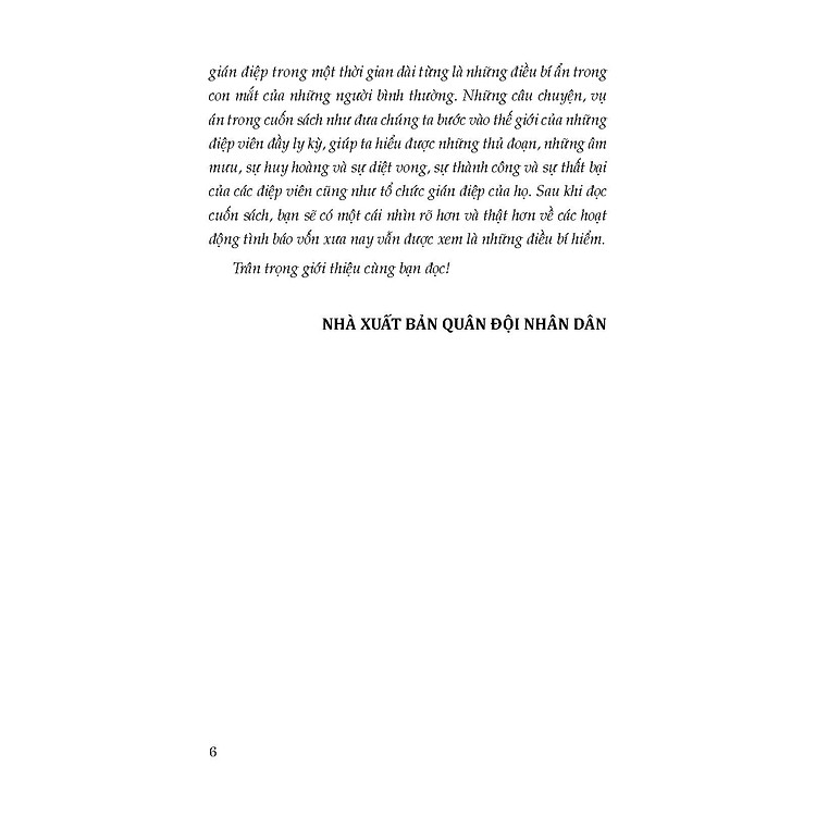 Tình Báo Gián Điệp - Những Điệp Viên Lừng Danh (Tái bản 2025) - Ảnh 5