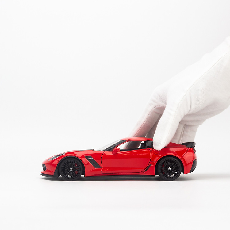 Mô Hình Xe Corvette Z06 1:24 Welly Chính hãng Giá rẻ - Hình ảnh 5