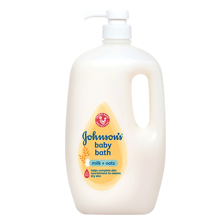Sữa Tắm Chứa Sữa Và Yến Mạch Johnson's Baby (1000 ml)