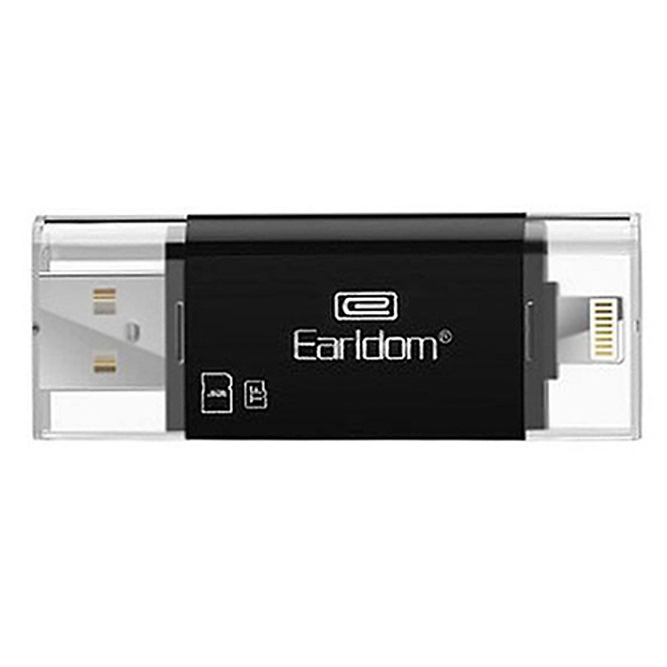 Đầu Đọc Thẻ Nhớ OTG 3In1 Earldom Et-OT21 - Hàng Nhập Khẩu
