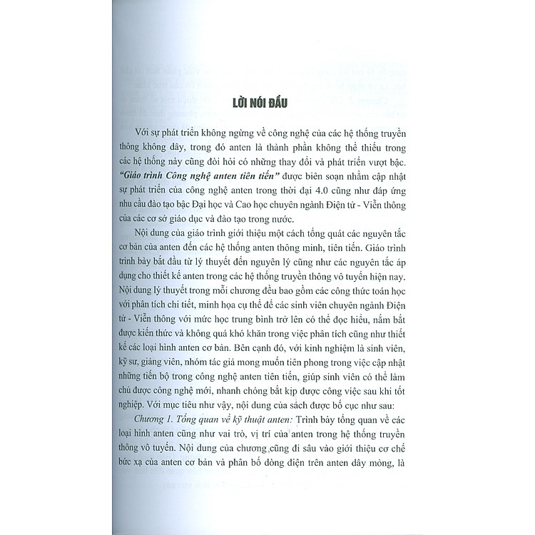 Giáo trình Công nghệ Anten tiên tiến - Ảnh 3