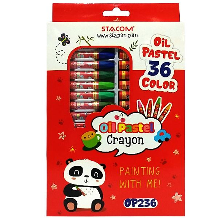 Sáp Màu Stacom OP236 (36 màu)